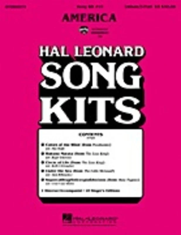Song Kit 19 America Unison/2 Pt Arr Averre