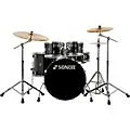 SONOR AQ1 Stage Drum Set With 22″ Bass Drum and Hardware Piano Black