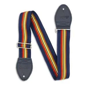 Souldier Strap – Providence Navy/Red/Yellow with Navy Leather