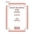 Southern Sight Reading for Band, Book 2 (Bb Tenor Saxophone) Concert Band Level 2 Composed by Billy Evans Standard