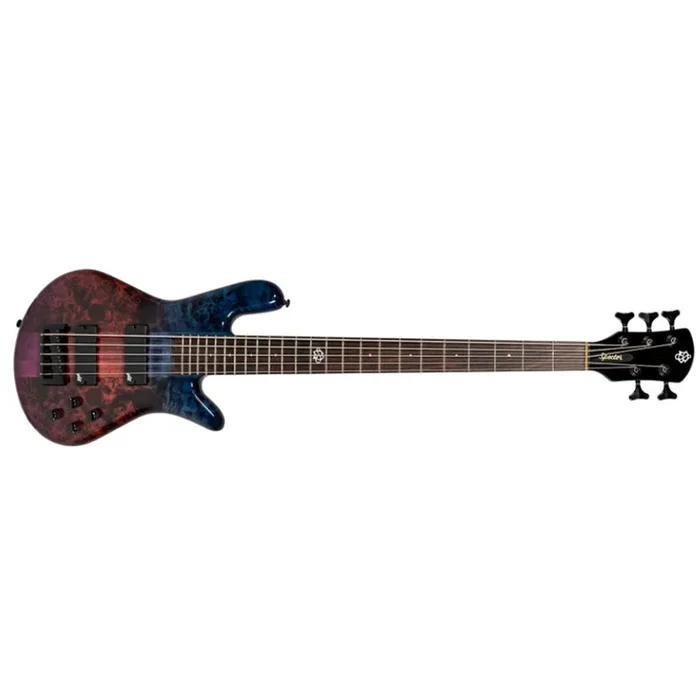 Spector NS Ethos 5 Bass Guitar 5-String Interstellar Gloss w/ Aguilars – NSETHOS5INTER