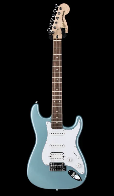 Squier Affinity Series Stratocaster Junior HSS – Ice Blue Metallic