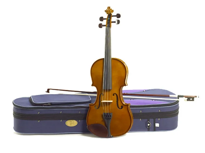 Stentor Student 1 3/4 Violin Pack Solid Spruce Hand Carved Gauged Top Bow