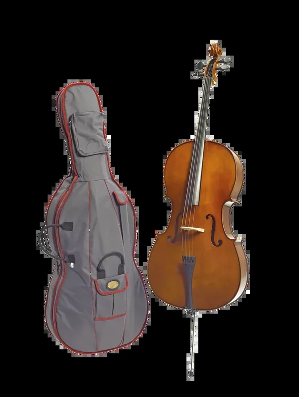 Stentor Student II 4/4 Size Cello Outfit – Antique Chestnut