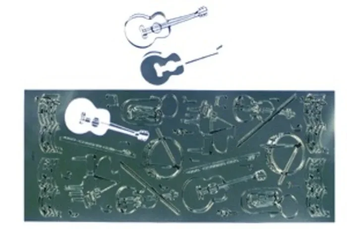 Stickers Silver Instrument