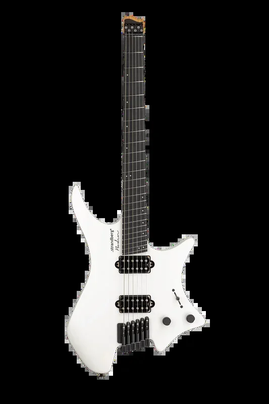 Strandberg Boden Metal NX6 Electric Guitar White Granite