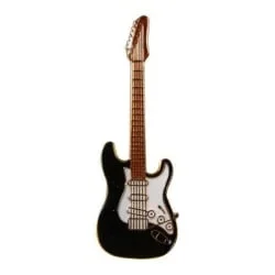 Stratocaster Guitar Pin – Black