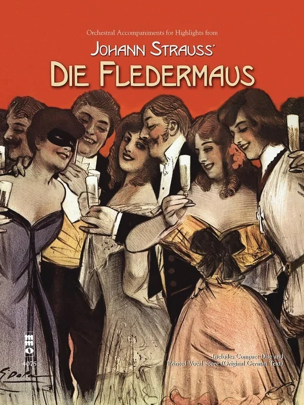 Strauss – Die Fledermaus Highlights Book/CD (Softcover Book/CD)