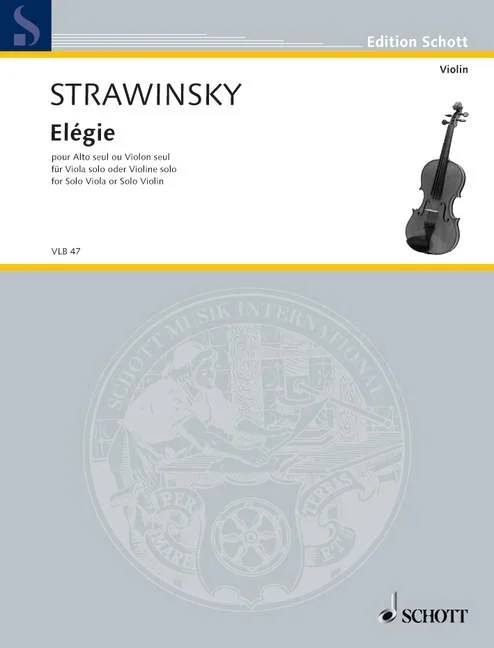 Stravinsky: Elegy