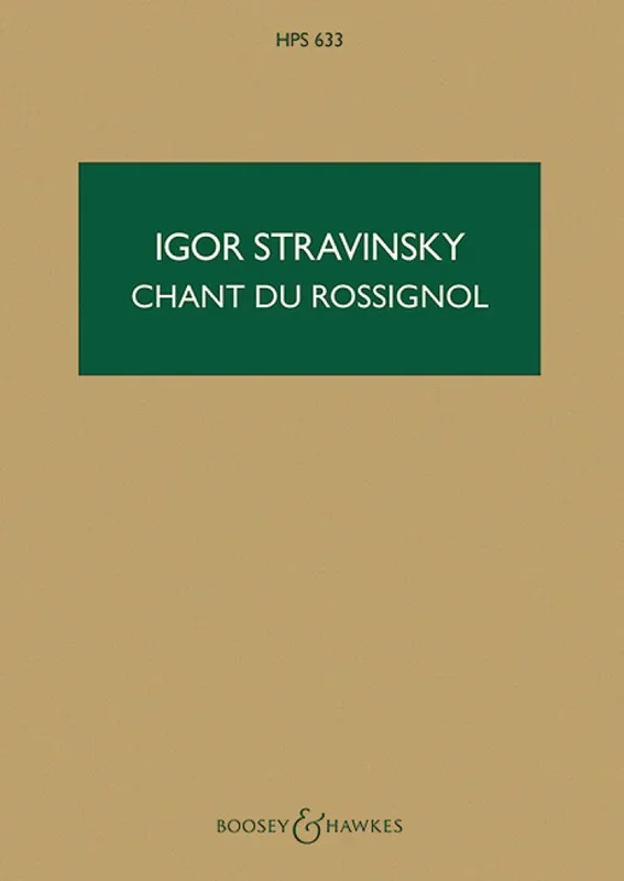 Stravinsky: Le chant du rossignol