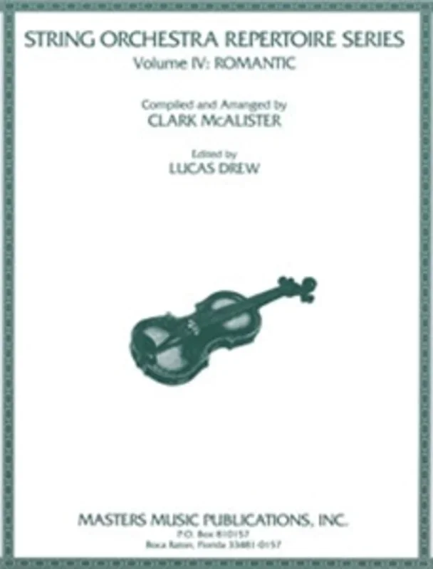 String Orch Repertoire 4 Romantic Score Book