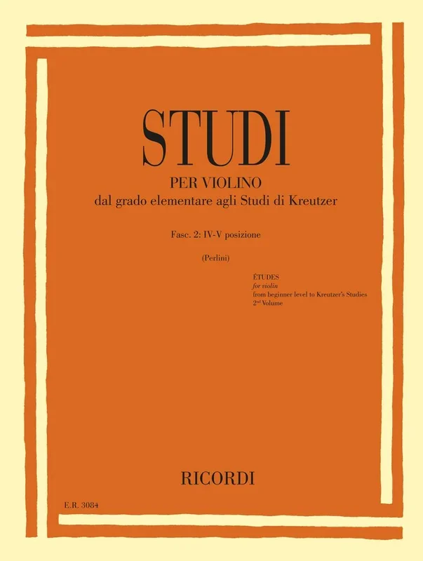 Studies for Violin – Volume 2