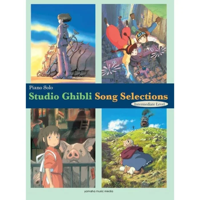 Studio Ghibli Song Selections for Intermediate Level Piano