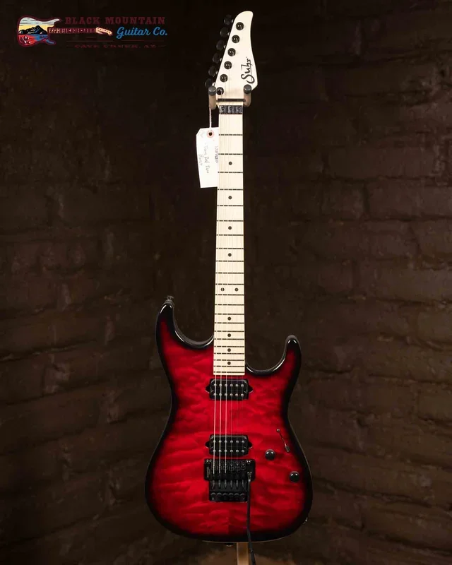 Suhr Standard – Trans Red Thin Burst (New)