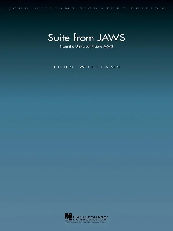 Suite From Jaws Deluxe Score Only (Music Score)