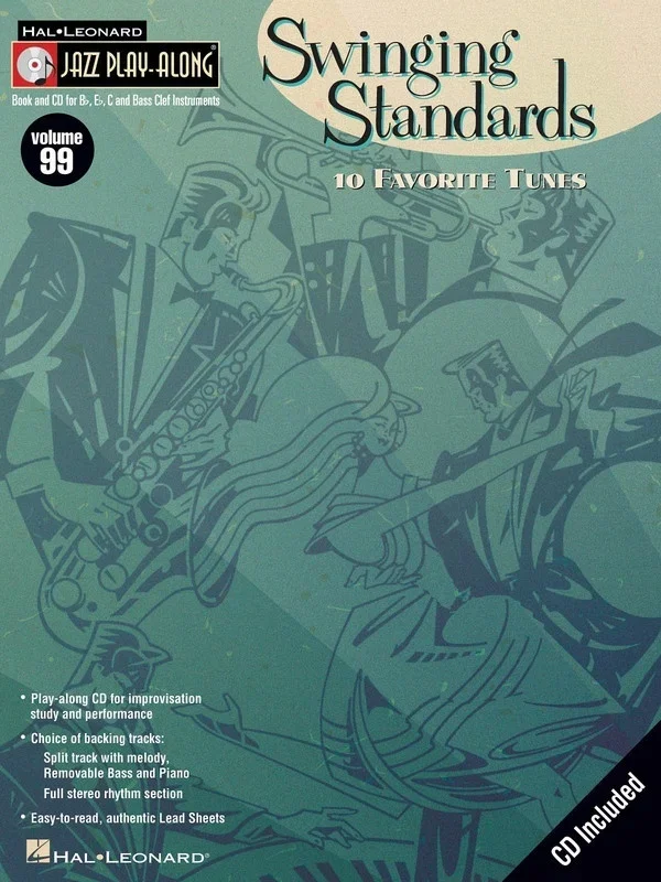 Swinging Standards Jazz Play Along V99 Book/CD (Softcover Book/CD)