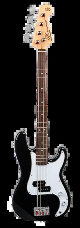 SX 3/4 P. Bass Kit – SB2SK34B Black Bass Guitar Pack