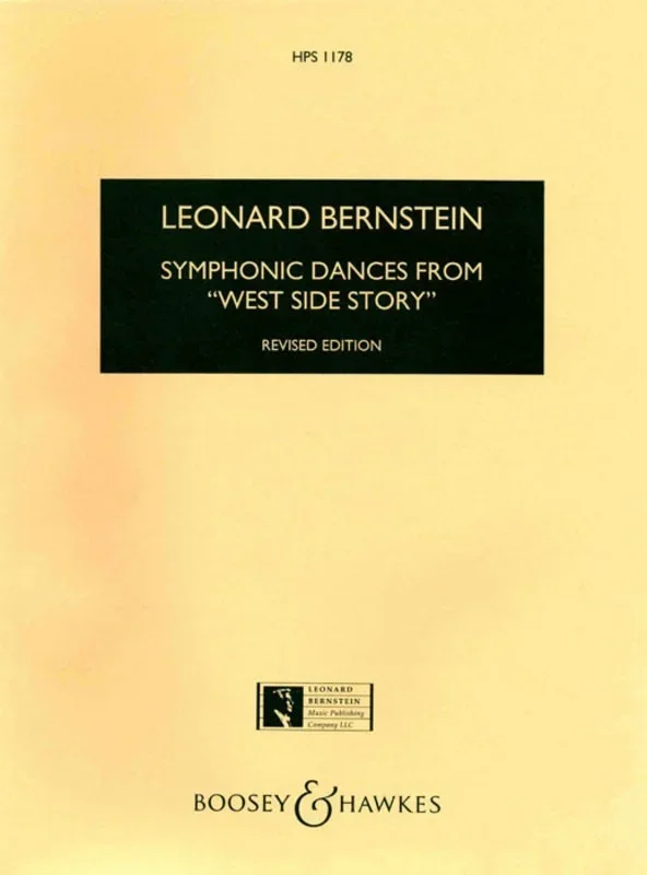 Symphonic Dances West Side Story Study Score Book