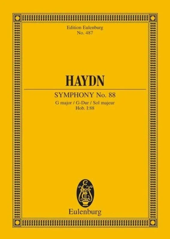 Symphony No 88 Hob 1 No 88 G Eul 487 Book