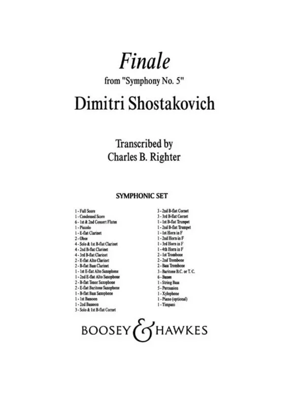 Symphony No Full Score