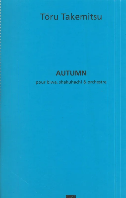 Takemitsu: Autumn