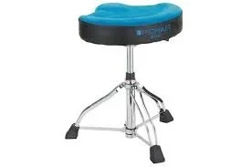 TAMA 1st Chair Glide Rider HYDRAULIX Drum Throne with “Turquoise” Cloth Top Seat