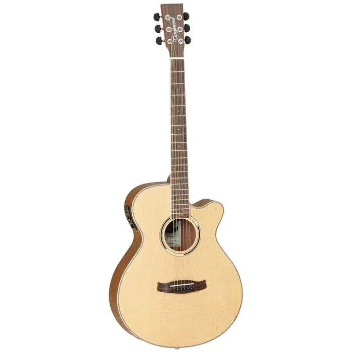 Tanglewood Discovery Exotic Super Folk C/E Ovangkol Acoustic Guitar