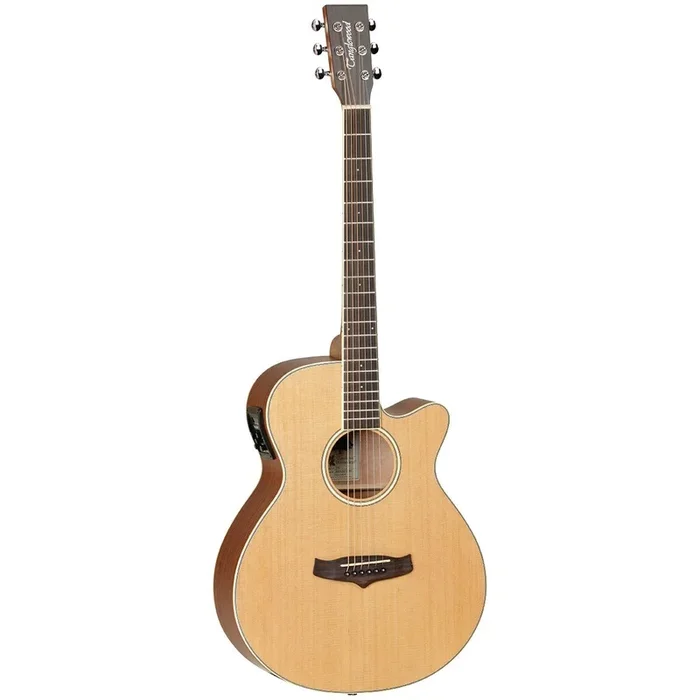 Tanglewood TW9 Winterleaf Folk C/E Acoustic Guitar – Solid Cedar Top, Natural Satin