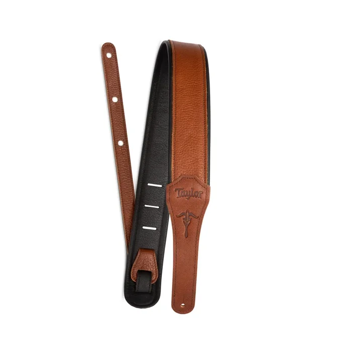 Taylor 412925 2.5 ” Aerial British Tan Leather Guitar Strap