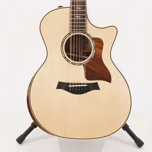 Taylor 800-Series 854ce Grand Auditorium 12-String Cutaway Acoustic-Electric Guitar – Spruce Top with Rosewood Back and Sides