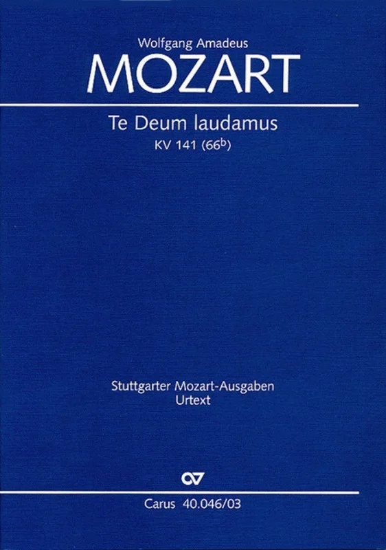 Te Deum Laudamus K 141