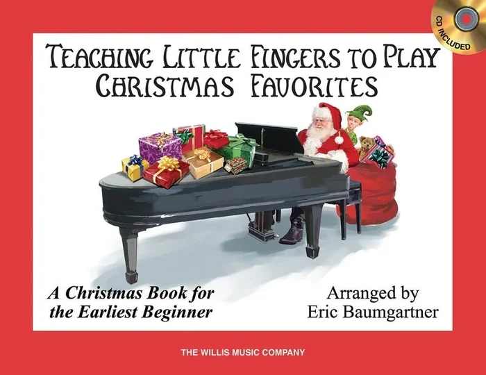 Teaching Little Fingers Christmas Favorites Book/CD (Softcover Book/CD)