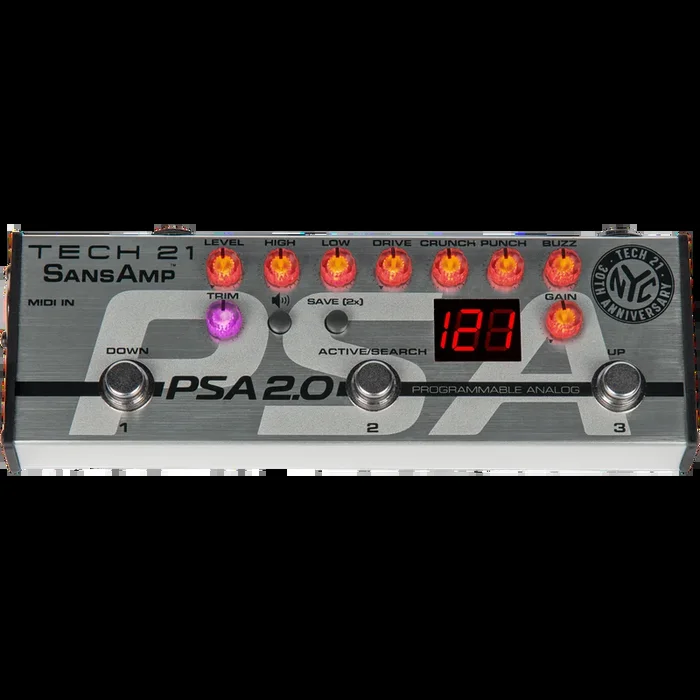 Tech 21 PSA 2.0 Programmable Preamp Pedal