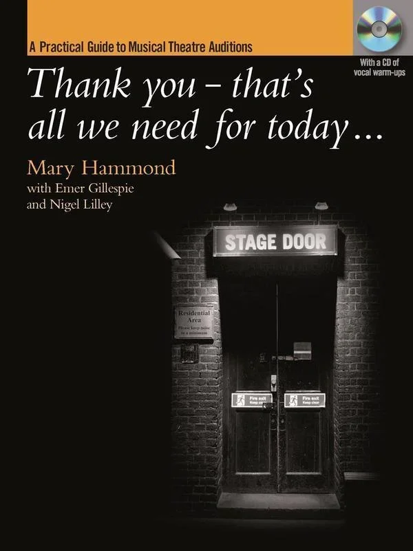Thank You Thats All We Need For Today Book/CD (Softcover Book)