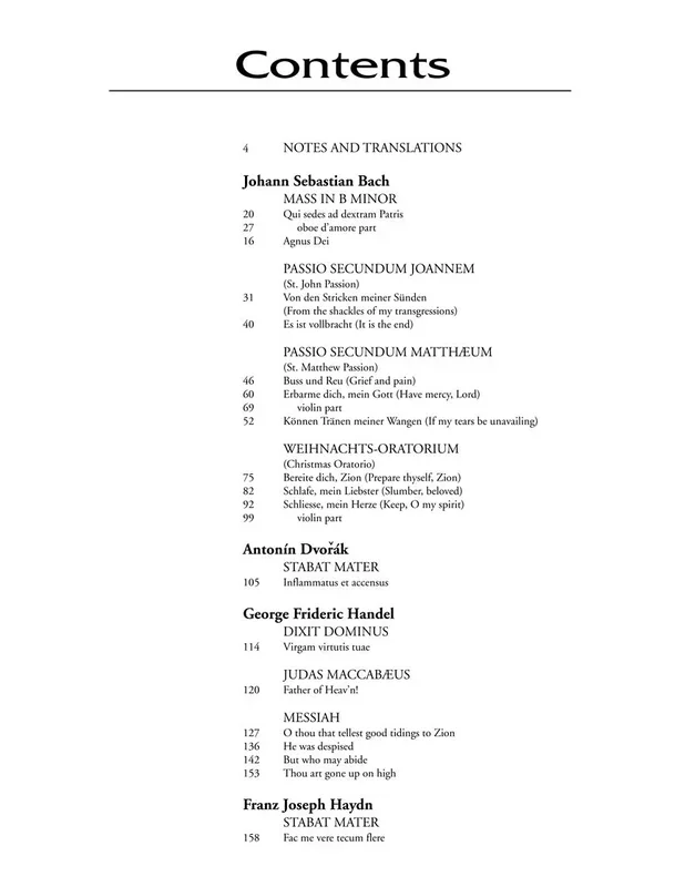 The Oratorio Anthology – Mezzo Soprano / Alto