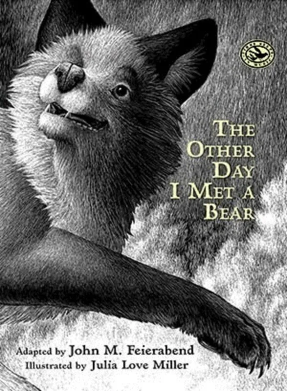 The Other Day I Met A Bear Picture Book (Hardcover Book) Book