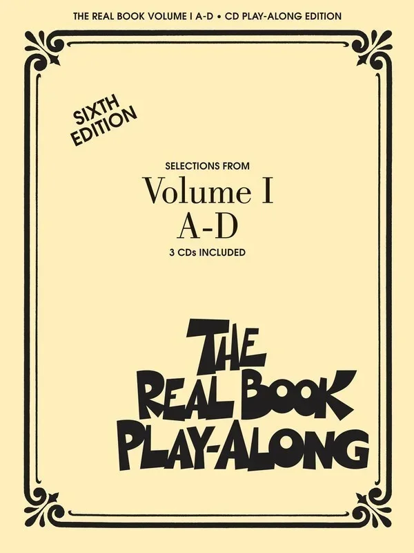 The Real Book Playalong Vol 1 3CD A-D (CD Only)
