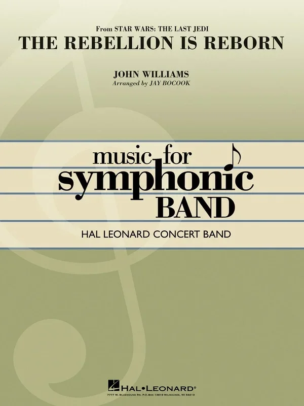The Rebellion Is Reborn Concert Band 4 Score/Parts