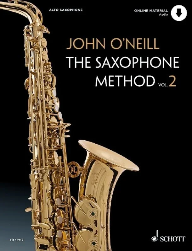 The Saxophone Method Vol 2 Book/Online Audio (Softcover Book/Online Audio) Book