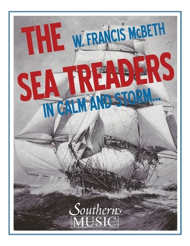 The Sea Treaders In Calm And Storm Concert Band 4 Score/Parts