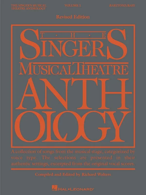 The Singer’s Musical Theatre Anthology Vol.1 – Baritone/Bass