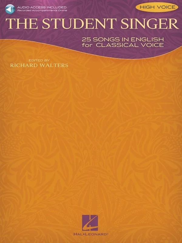 The Student Singer Book/CD High Voice (Softcover Book/CD)
