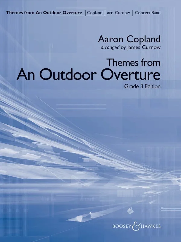 Themes From An Outdoor Overture Concert Band 4 Score Only (Music Score)