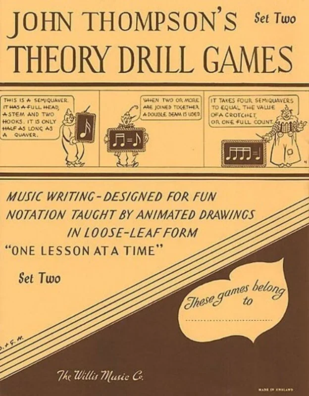 Theory Drill Games Set 2 (Softcover Book)