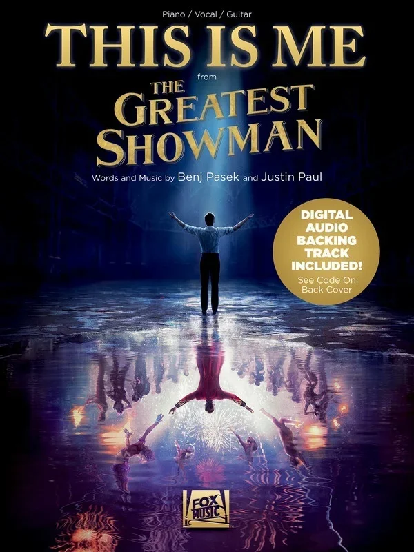This Is Me From Greatest Showman PVG S/S/Online Audio