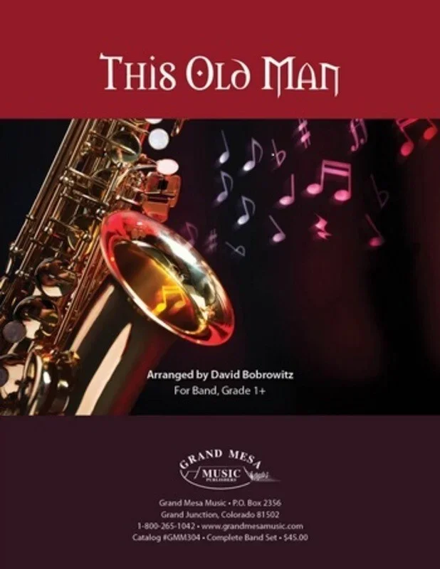 This Old Man Concert Band 1 Score Book