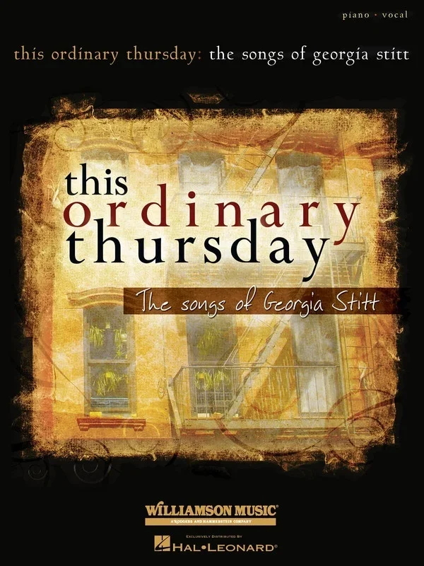 This Ordinary Thursday Songs Of Georgia Stitt PV (Softcover Book)
