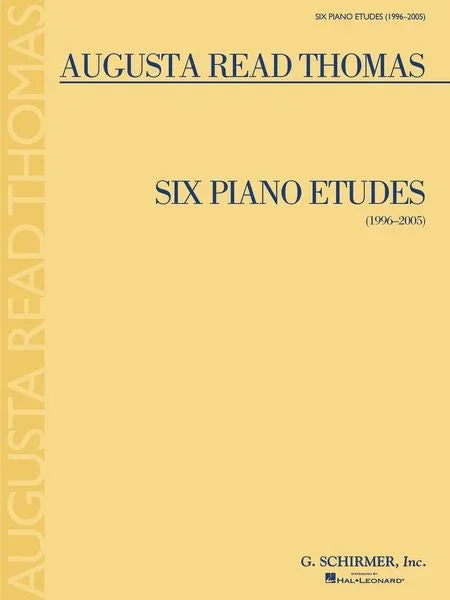 Thomas: 6 Piano Etudes