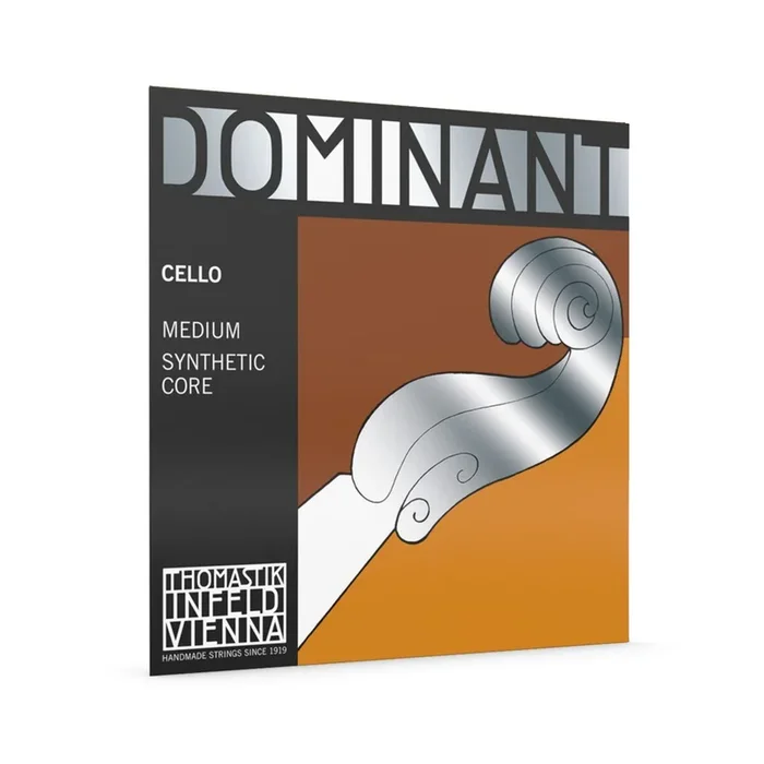 Thomastik 144A Dominant Cello G Silver Wound String, 4/4 Size, Synthetic Core