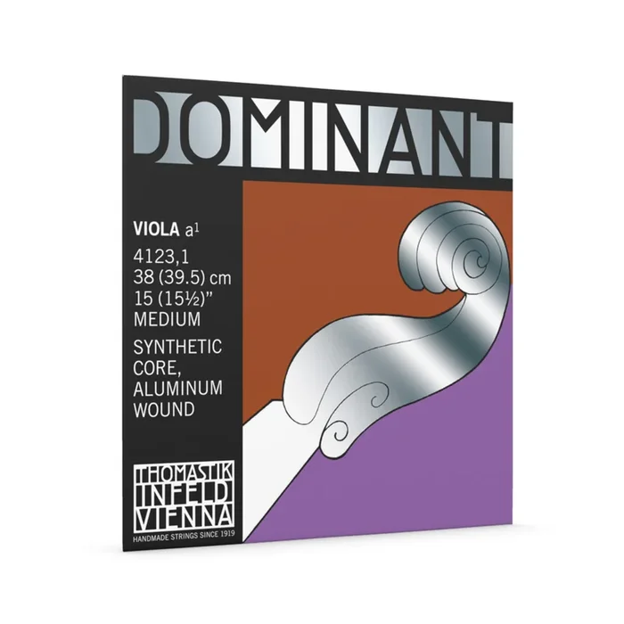 Thomastik Dominant Viola ‘A’ String 15″ (15.5″) Medium Synthetic Core